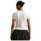 Nike Γυναικεία κοντομάνικη μπλούζα Sportswear Chill Knit Slim Cropped T-Shirt